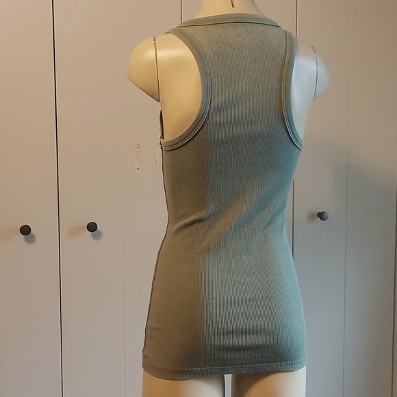 American Eagle Button-down Tank Top - Picture 4 of 5